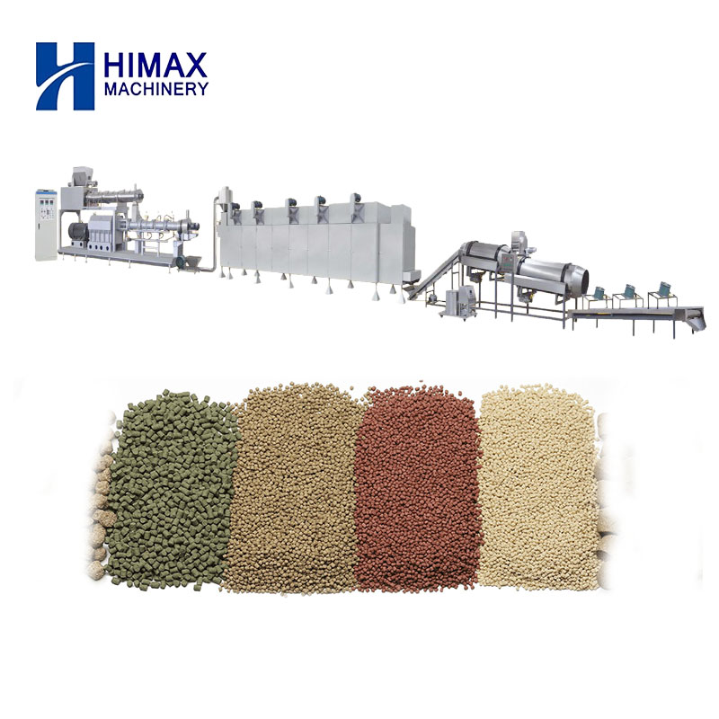 Automatic Industrial Fish Feed Processing Line